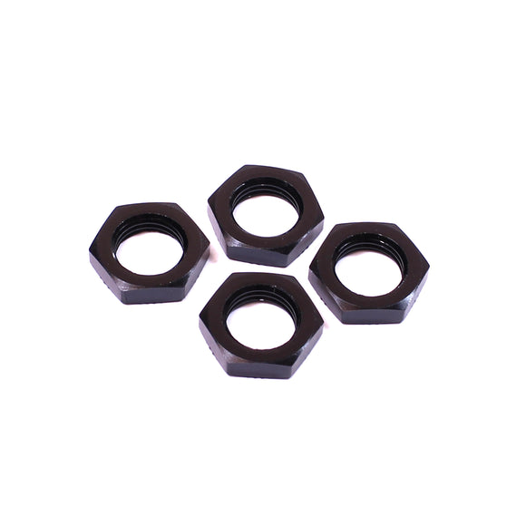 X-Maxx Alum Wheel Nut Set (4)- Black - Race Dawg RC