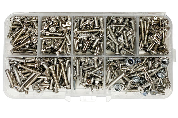 Stainless Steel Screw Set for Axial SCX10.3 (430 pcs) - Race Dawg RC