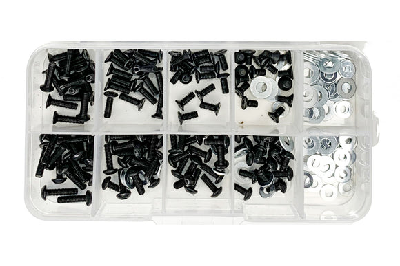 1/10 High Strength Steel Screw Assortment Box for RC Car (180 - Race Dawg RC