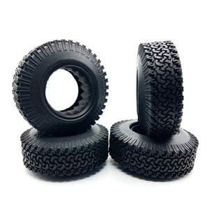 1.9" Crawler Tires with Foam Inserts (4pcs) Pattern 1 - Race Dawg RC