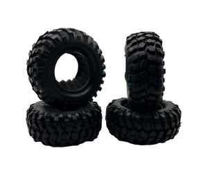 1.9" Crawler Tires with Foam Inserts (4pcs) Pattern A - Race Dawg RC