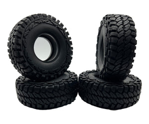 1.9" Crawler Tires with Foam Inserts (4pcs) Pattern C - Race Dawg RC