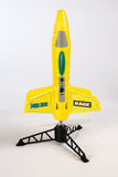 Spinner Missile - Yellow Electric Free-Flight Rocket - Race Dawg RC