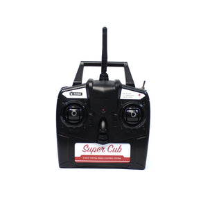 2.4Ghz 4-Channel Transmitter, Mode 2; Super Cub 750 - Race Dawg RC