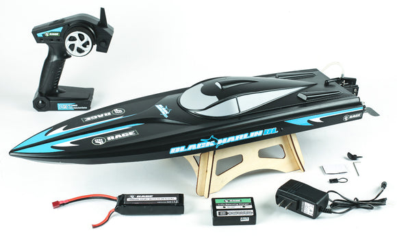 Rage RC Black Marlin Brushless RTR Boat - Race Dawg RC