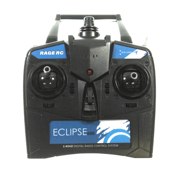 2.4Ghz 4-Channel Transmitter; Eclipse 650 - Race Dawg RC