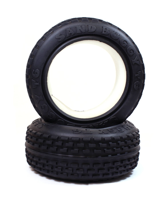 Front Pin Tires w/Foam Insert (pr.): RZX - Race Dawg RC