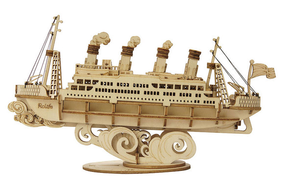 Classic 3D Wood Puzzles; Cruise Ship - Race Dawg RC