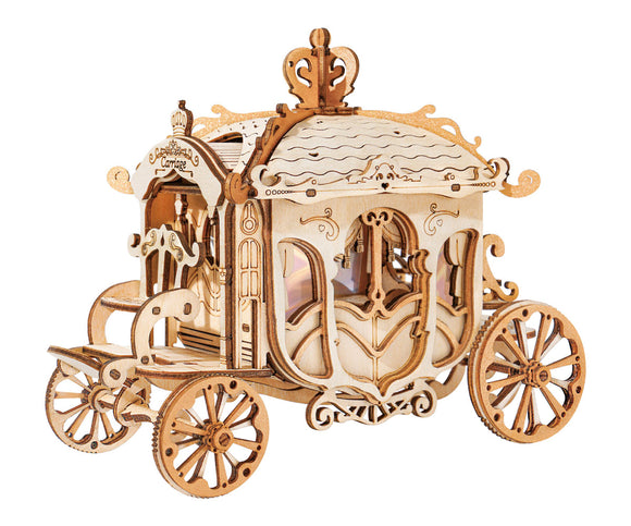 Classic 3D Wood Puzzles; Carriage - Race Dawg RC