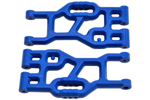 Front Lower A-Arms for the Associated MT8, Blue - Race Dawg RC