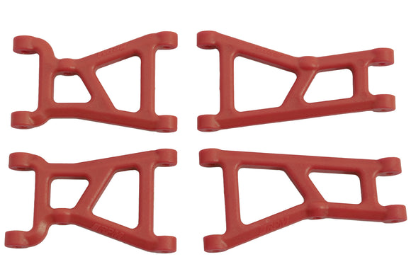FRONT & REAR A-ARMS FOR THE HELION ANIMUS 18SC-18TR RED - Race Dawg RC