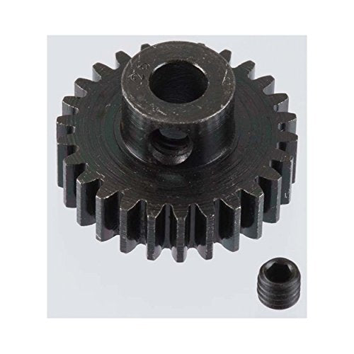 EXTRA HARD 26 TOOTH BLACKENED STEEL 32P PINION 5M/M - Race Dawg RC