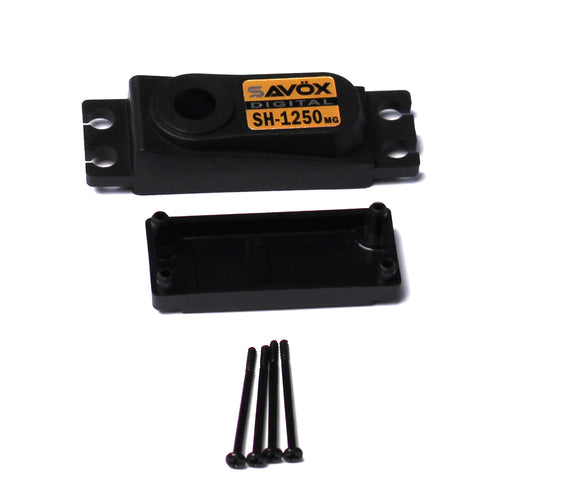 Top & Bottom Servo Case with 4 Screws for SH1250MG - Race Dawg RC