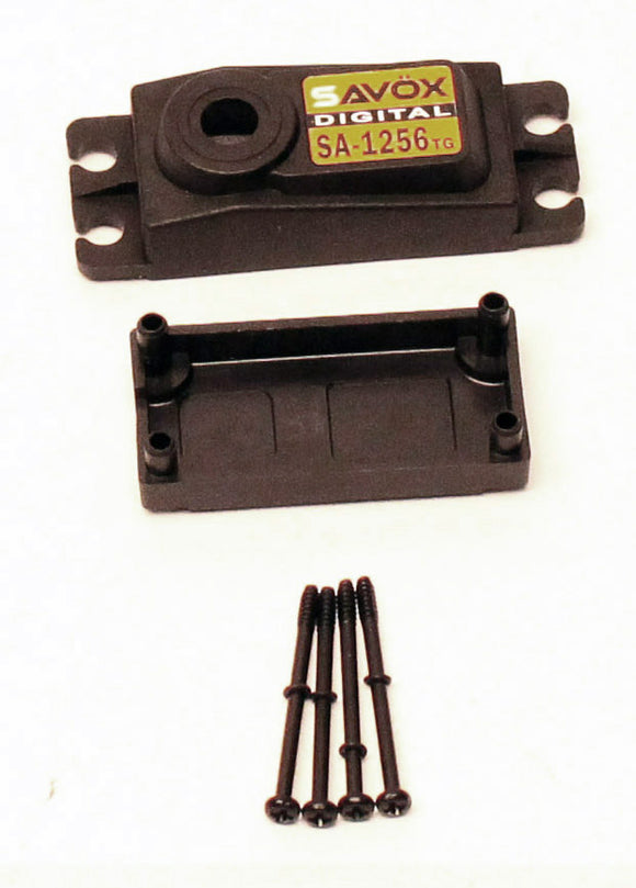 TOP AND BOTTOM SERVO CASE WITH SCREWS FOR SGSA1256TG - Race Dawg RC