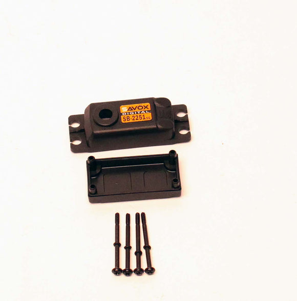 TOP AND BOTTOM SERVO CASE WITH SCREWS FOR SGSB2251SG - Race Dawg RC