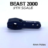 Single HD Horn 15T 4mm Holes - 5th Scale - Race Dawg RC