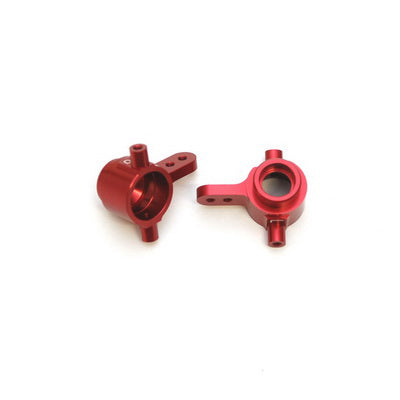 ALUM FRT STEERING KNUCKLES FOR SLASH 4X4 (RED) 1 P AIR - Race Dawg RC