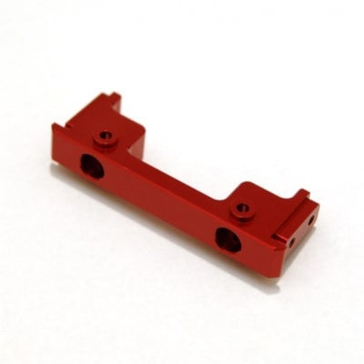 Red CNC Machined Alum. Front Bumper Mount, for Enduro - Race Dawg RC