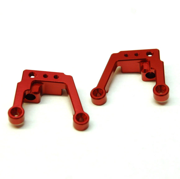 Red CNC Machined Aluminum Rear Shock Towers, for Enduro - Race Dawg RC
