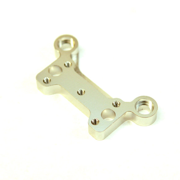 Silver Front Upper Steering Post Brace, for Outcast 6S - Race Dawg RC