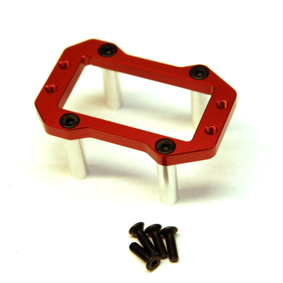 Red Steering Servo Mounting Plate, Arrma Outcast 6S - Race Dawg RC