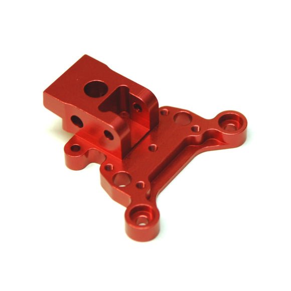 Red Steering Post Upper Brace Chassis Brace Mount, for Limit - Race Dawg RC