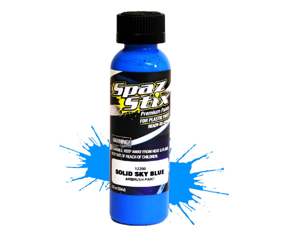 SOLID SKY BLUE AIRBRUSH PAINT 20Z - Race Dawg RC