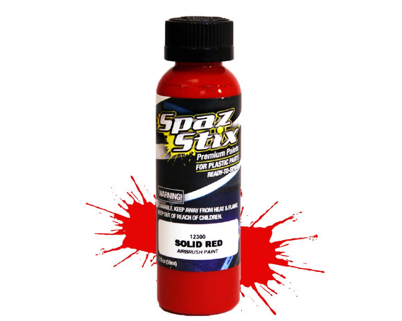 SOLID RED AIRBRUSH PAINT 2OZ - Race Dawg RC