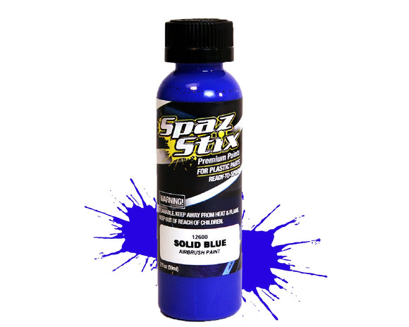 SOLID BLUE AIRBRUSH PAINT 2OZ - Race Dawg RC