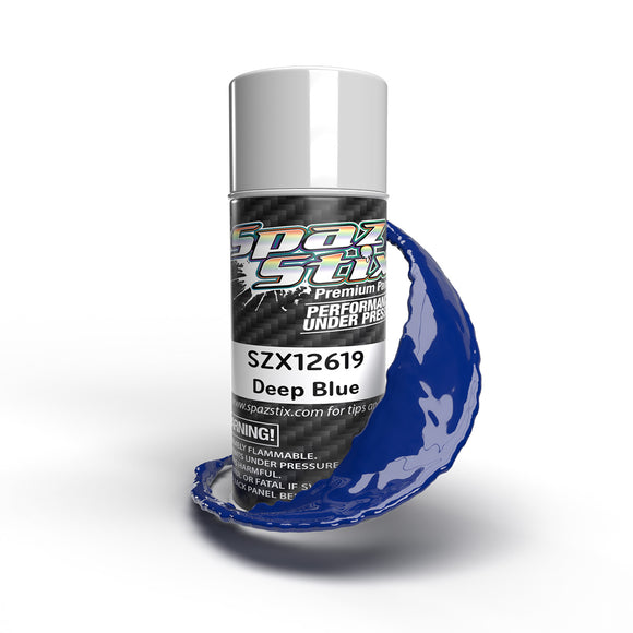 Deep Blue Aerosol Paint, 3.5oz Can - Race Dawg RC