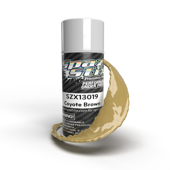 Coyote Brown Aerosol Paint, 3.5oz Can - Race Dawg RC