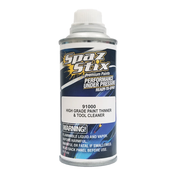 AIRBRUSH TOOL WASH - 6 OZ LACQUER THINNER - Race Dawg RC