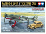 1/48 Focke-Wulf Fw190 D-9 JV44 & Citroen Traction 11CV Staff - Race Dawg RC