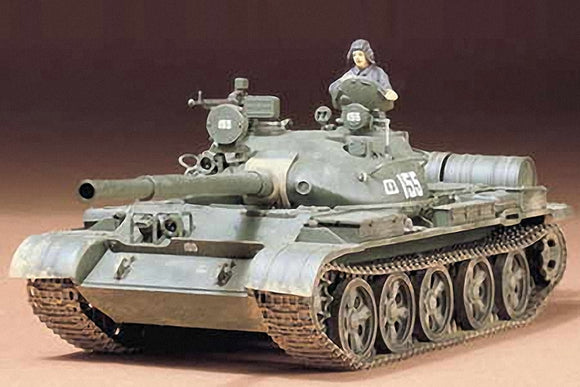 1/35 Russian T-62 Tank Plastic Model Kit, for CA208 - Race Dawg RC