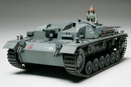 1/35 German Sturmgueschutz III Ausfb Tank Plastic Model Kit - Race Dawg RC
