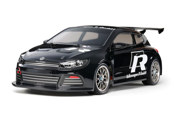RC Volkswagen Scirocco GT TT- 01 Type-E Black Painted - Race Dawg RC