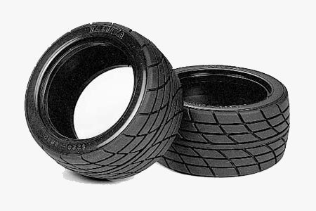RC Super Grip Radial Tires 1/10 4WD Wide (1pr) - Race Dawg RC