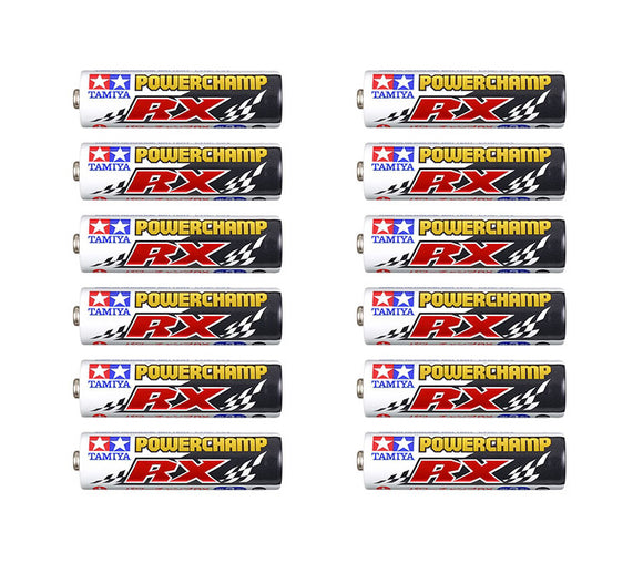 Powerchamp RX AA Alkaline Batteries (12 Pack) - Race Dawg RC