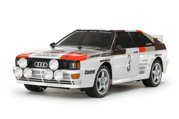 RC Audi Quattro A2 Rally Car Kit, TT-02 Chassis - Race Dawg RC