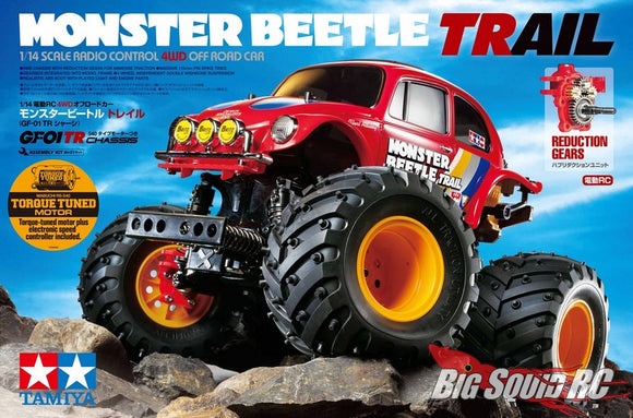 Monster Beetle Trail 4x4, GF-01TR Chassis RC Kit - Race Dawg RC