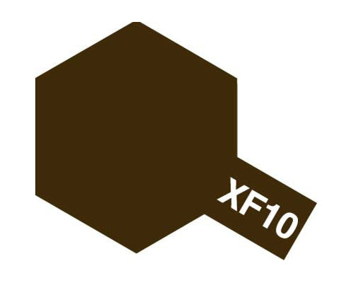 Acrylic XF-10 Flat Brown 23ml Bottle - Race Dawg RC