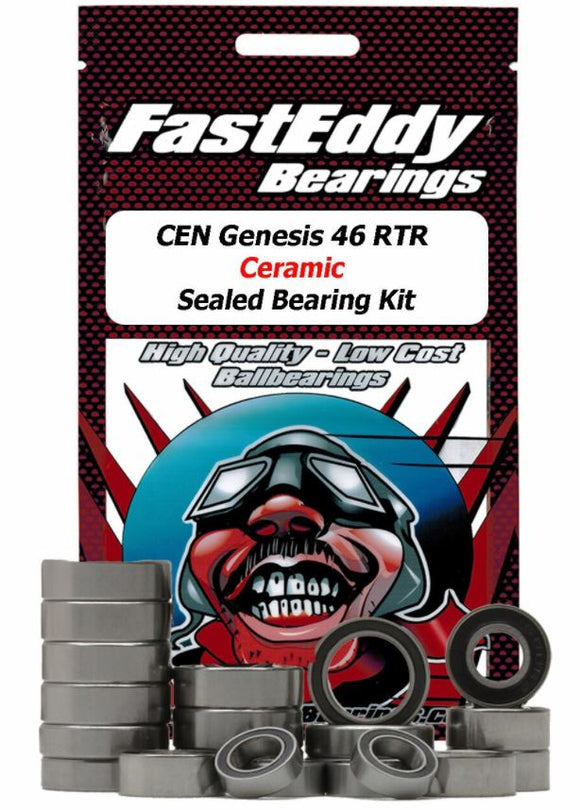 CEN Genesis 46 RTR Ceramic Sealed Bearing Kit - Race Dawg RC