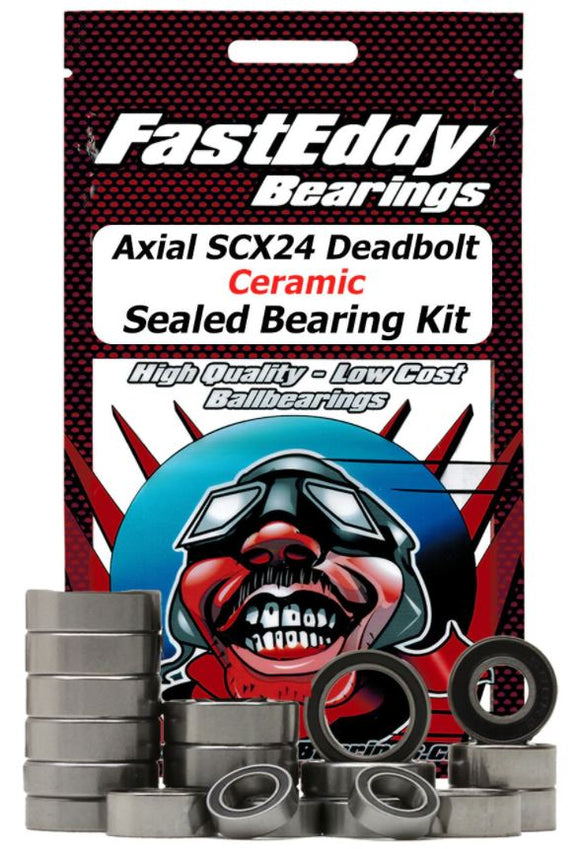 Axial SCX24 Deadbolt Ceramic Sealed Bearing Kit - Race Dawg RC