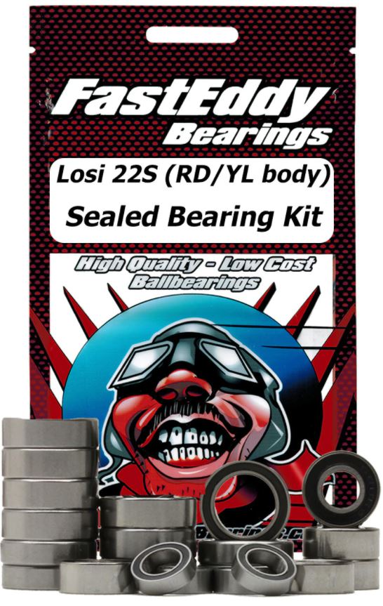 Losi 22S ST (RD/YL body) Sealed Bearing Kit - Race Dawg RC