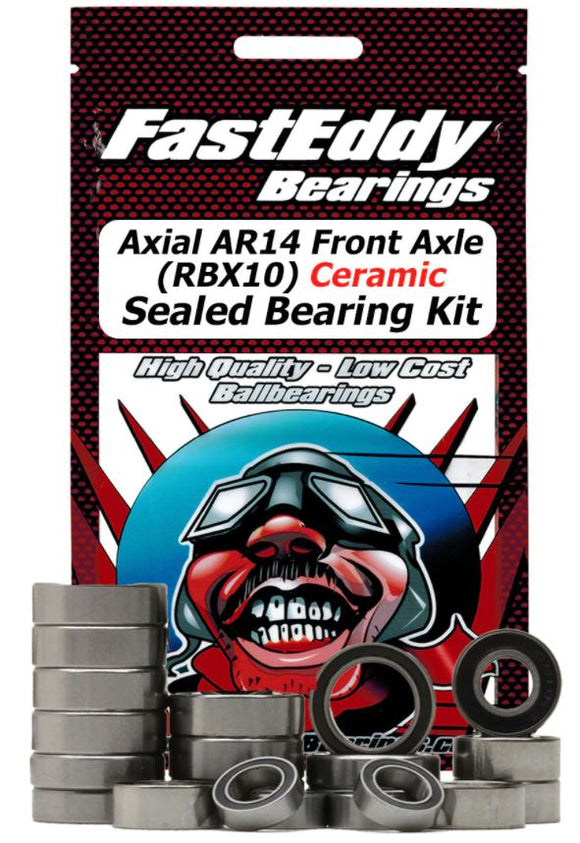 Axial AR14 Front Axle (RBX10) Ceramic Sealed Bearing Kit - Race Dawg RC