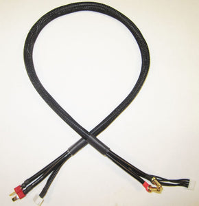 3S Charge Cable w/ Deans Plug (2') - Race Dawg RC