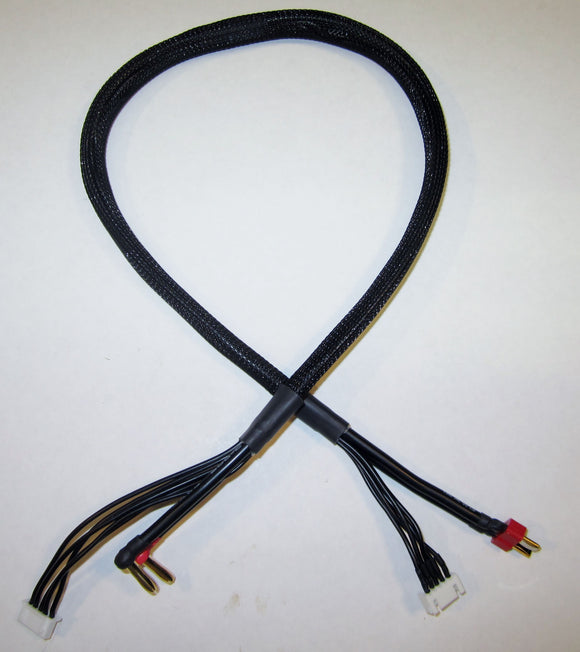 4S Charge Cable w/ Deans Plug (2') - Race Dawg RC