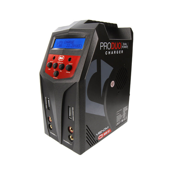 Pro Duo 80W X2 Dual AC/DC 7A LiPo/LiHV&NiMH Battery Charger - Race Dawg RC