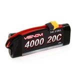 DRIVE 20C 2S 4000mAh 7.4V LiPo Battery with UNI 2.0 Plug - Race Dawg RC