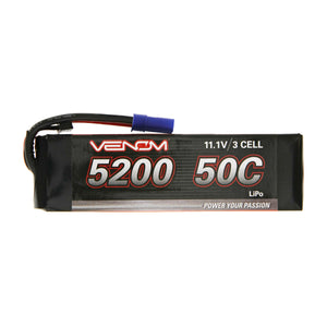 DRIVE 50C 3S 5200mAh 11.1V LiPo Battery w/ EC5 Plug - Race Dawg RC